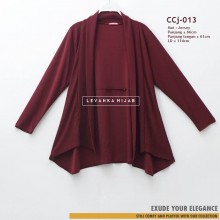 CCj-013 Cardigan jersey Lengan panjang